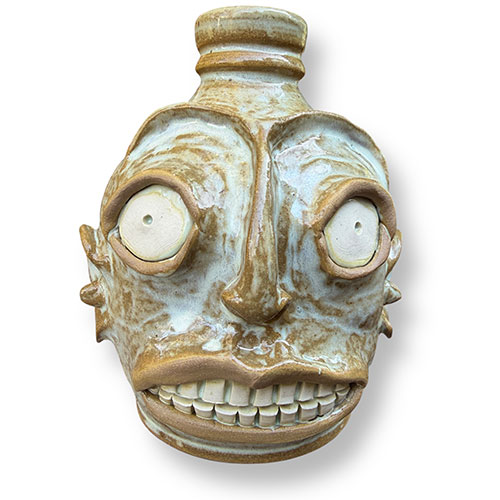 Greg Patton 7" Edgefield Influenced Face Jug DP6047